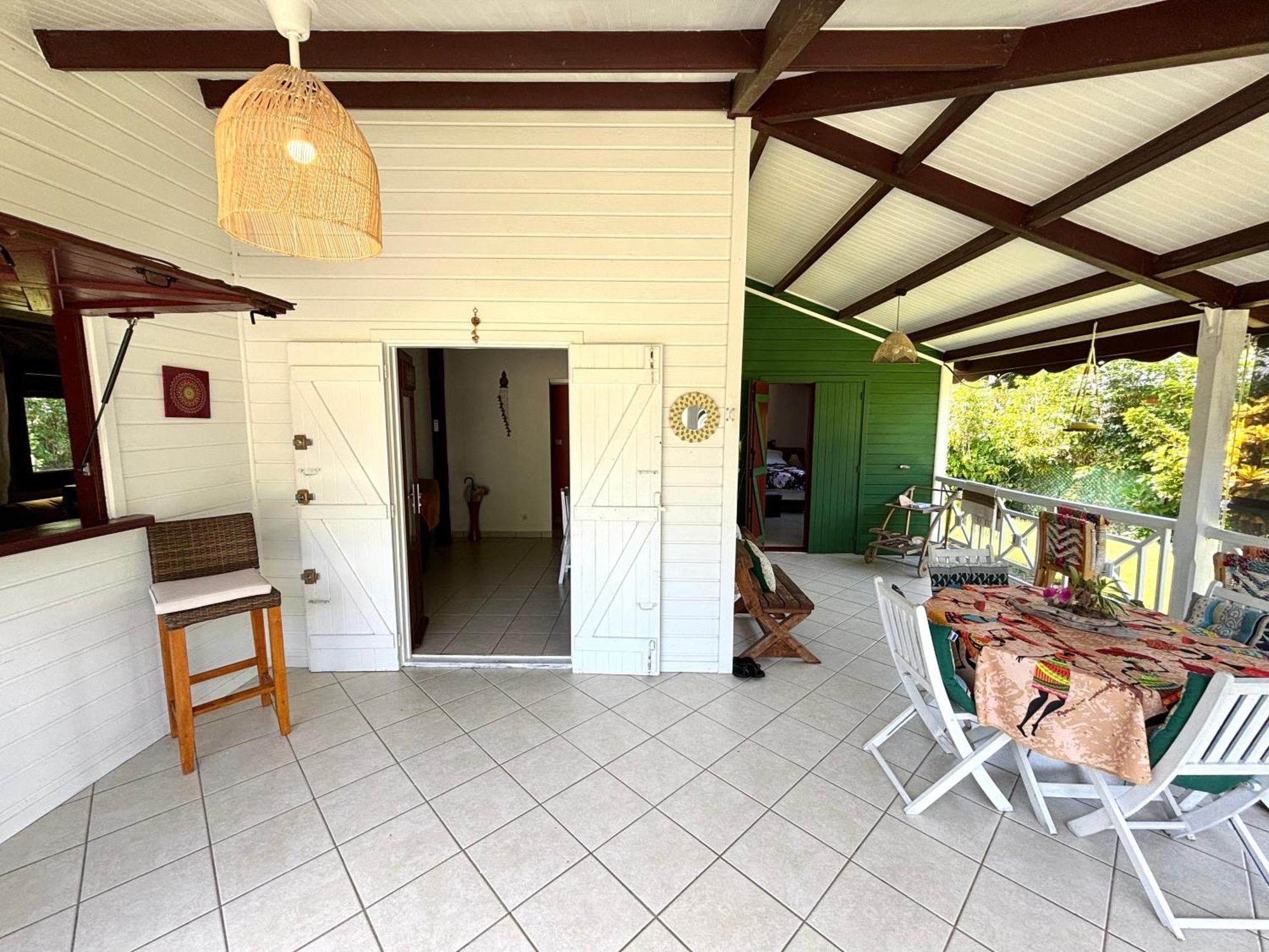 La Maison Creole Du Flamboyant - Proche Des Plages Anse-Bertrand Exterior foto